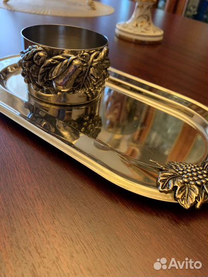 Поднос, ваза