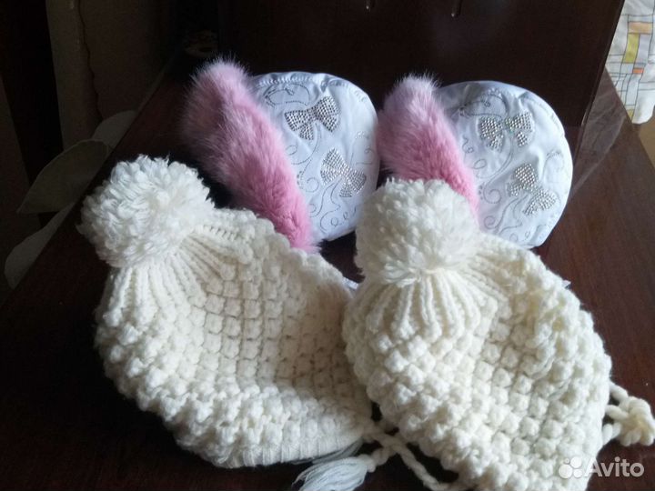 Шапка зимняя для девочек