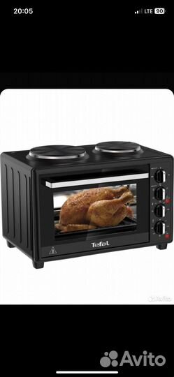 Мини-печь Tefal Optimate OF463830 с 5 режимами, че