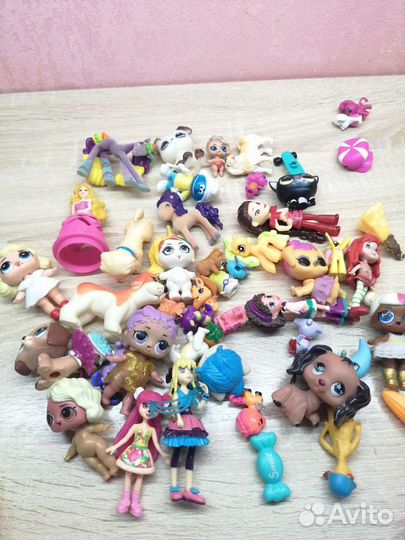 Игрушки пакетом для девочки