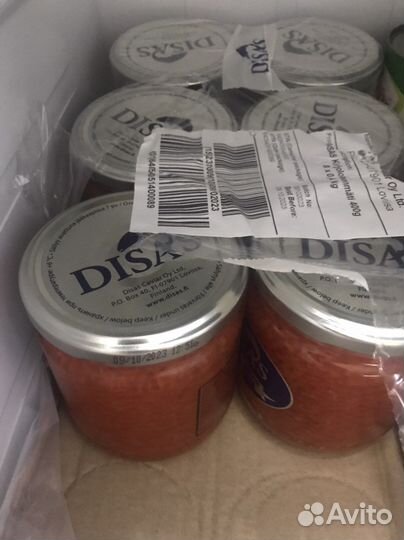 Икра красная Disas форель Финляндия