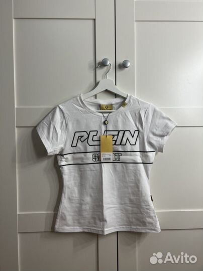 Plein sport футболка белая новая оригинал