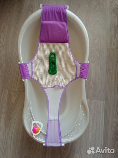 Ванночка для купания с термометром