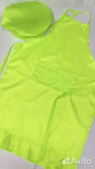 Комплект фартук+колпак, комплект для мастер-классо