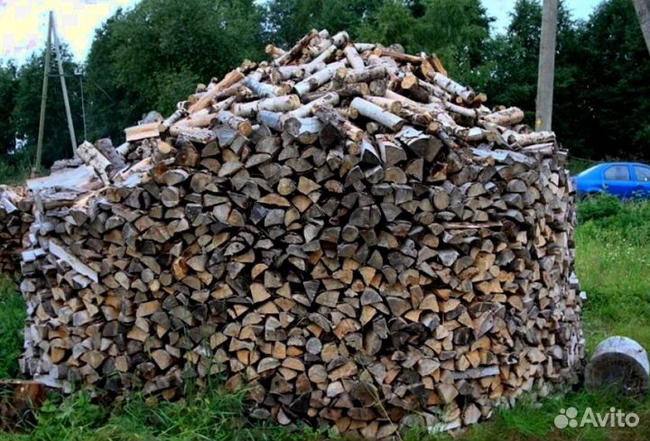 Дрова в чурках