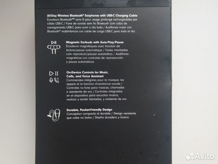 Новые блютуз наушники beats flex black