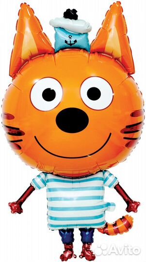 Шар фигура Три кота Коржик