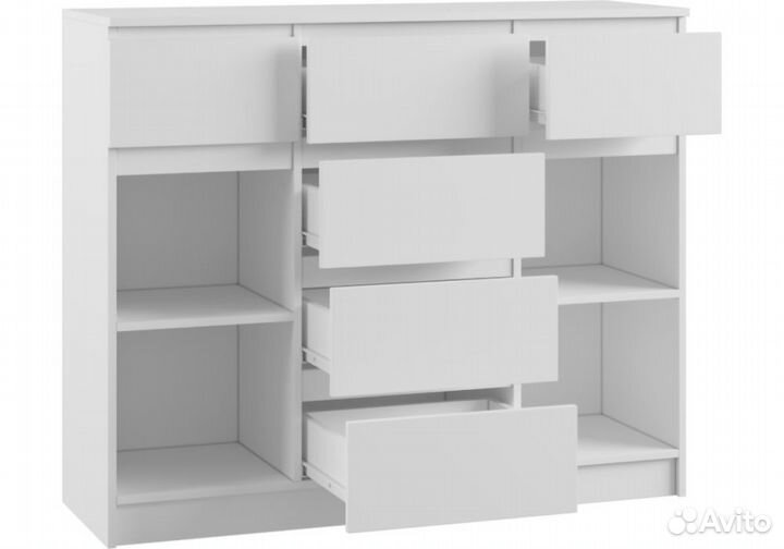 Мебель для спальни Мадера Комби 2 лдсп белый эггер