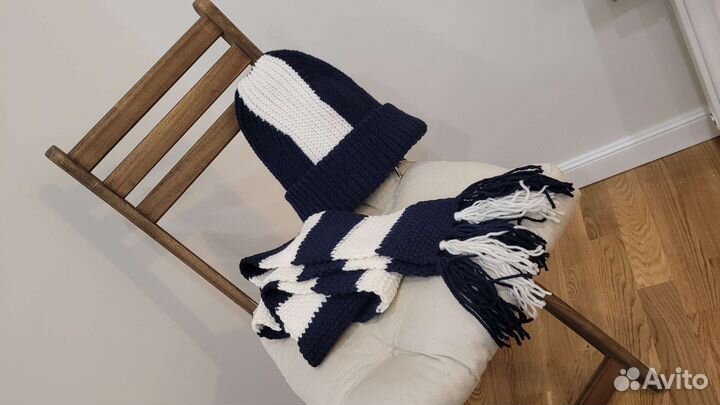 Комплект шапка и шарф 