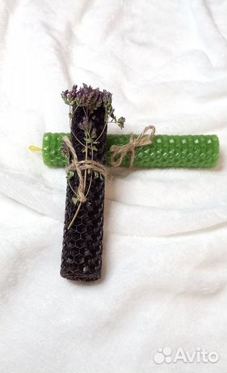 Свечи из вощины магические