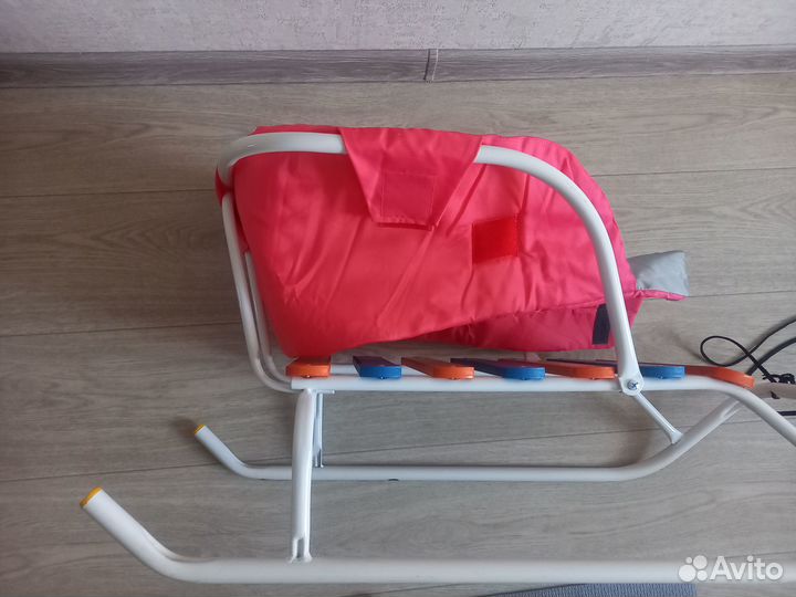 Сиденье для Санок с Чехлом для Ног Nika на молнии