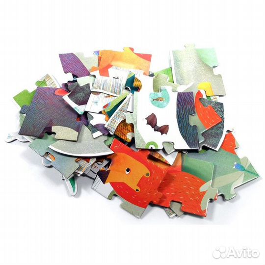 Пазл – гигант Djeco Животные новая