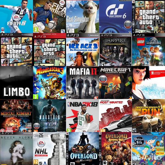 Диски (игры) на PS3 лицензия