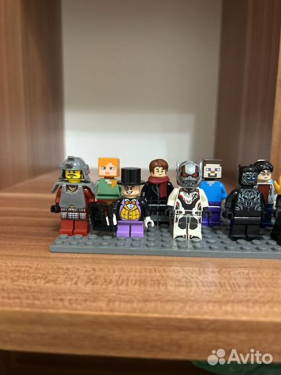 Lego Минифигурки Marvel, DC, Ninjago и др