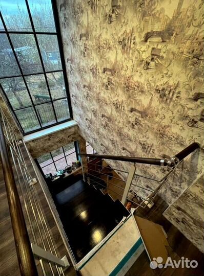 Каркас лестницы из металла