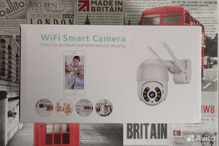 Wi-Fi Камера наблюдения 8 Мп Новая