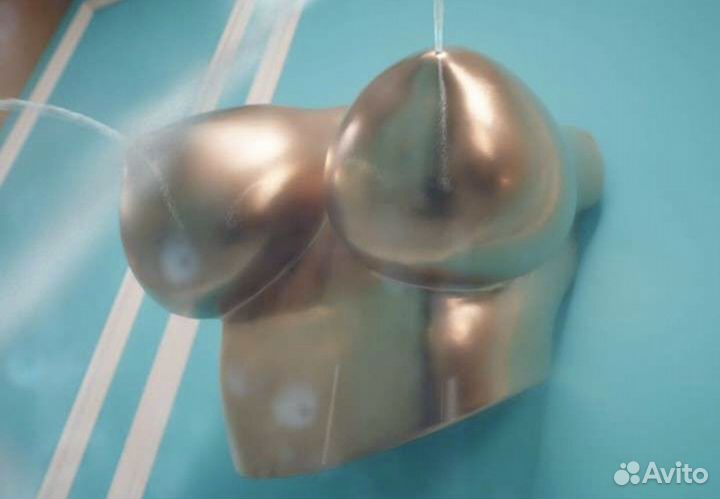 Барельеф из гипса на стену (женские части)