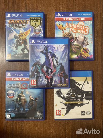 Игры для приставок ps4