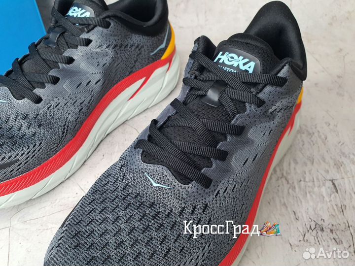 Кроссовки беговые Hoka. Огонь