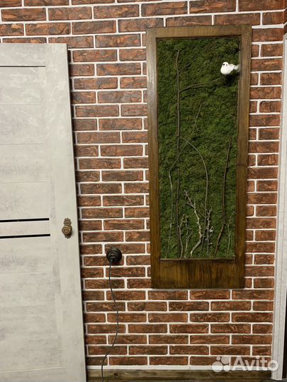 Панно из стабилизированного мха