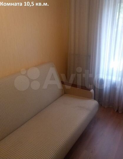 Комната 10,5 м² в 2-к., 2/9 эт.