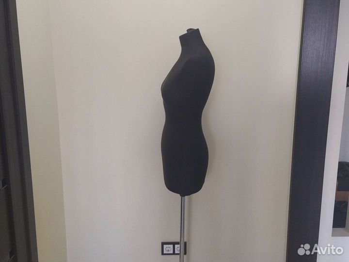 Манекен портновский женский чёрный р. 42-44
