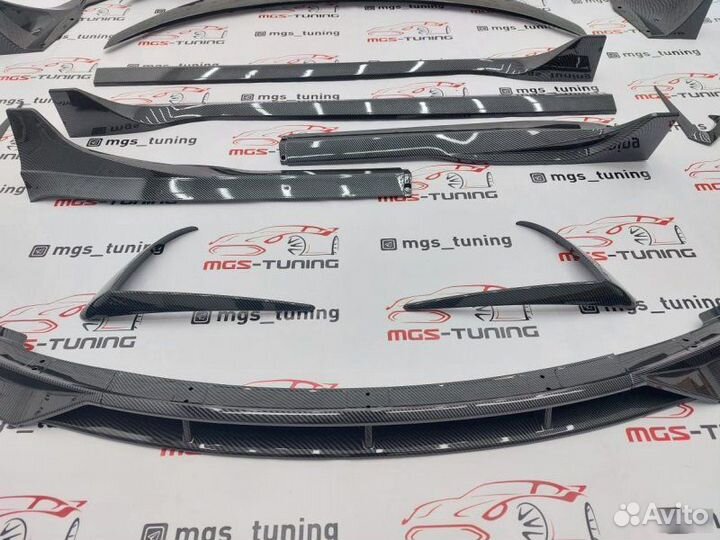 Комплект дооснащения Tesla Model 3 (Под карбон)