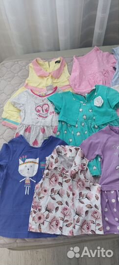 Вещи пакетом на девочку 92 98
