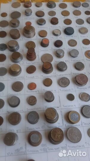 Лот иностранных монет