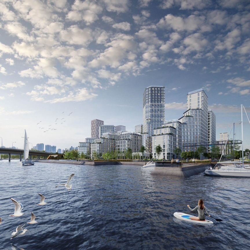 1-к. квартира, 53,5 м², 4/5 эт.