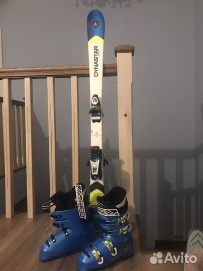 Горные лыжи+ботинки