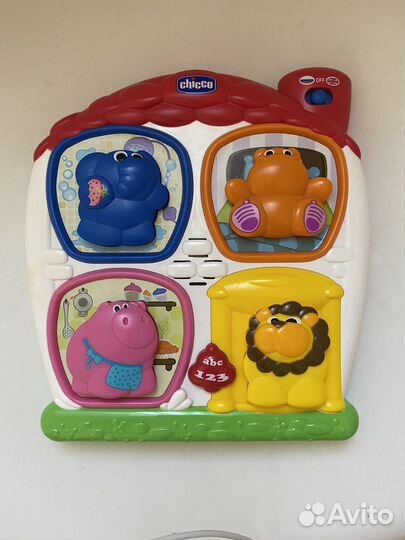 Развивающие игрушки сортер музыкальный chicco