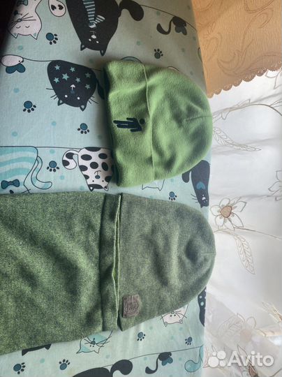 Шапки и снуд на мальчика хорошем состоянии