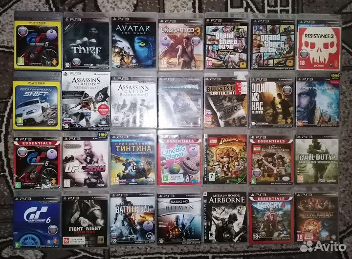 Диски для приставки Sony PlayStation 3