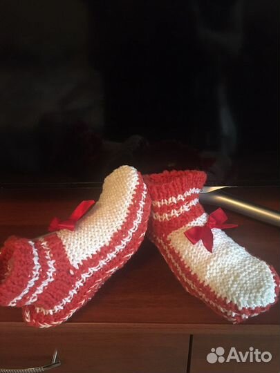 Носки вязаные ручной работы