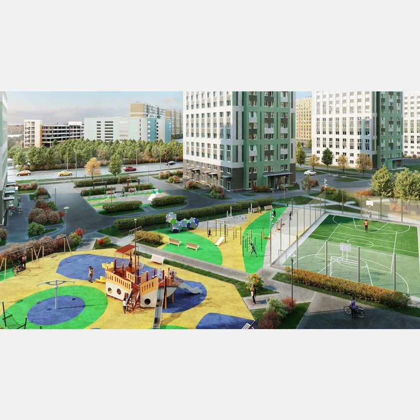 1-к. квартира, 34,8 м², 23/25 эт.
