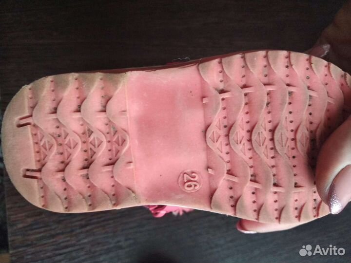 Зимние ботинки для девочки