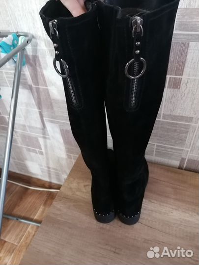 Обувь женская 36 размер натуральная замша