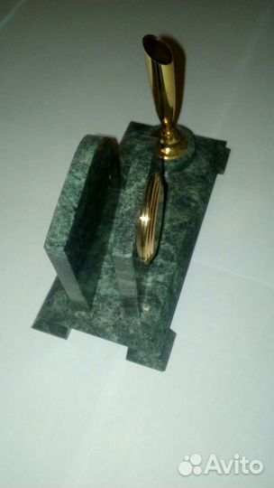 Письменный Прибор с Часами Новый