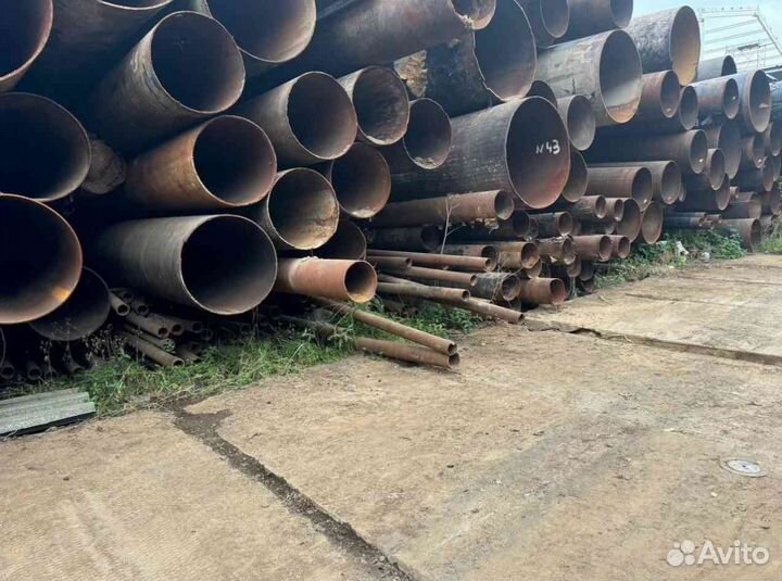 Труба б/у 426х6 мм в канаву