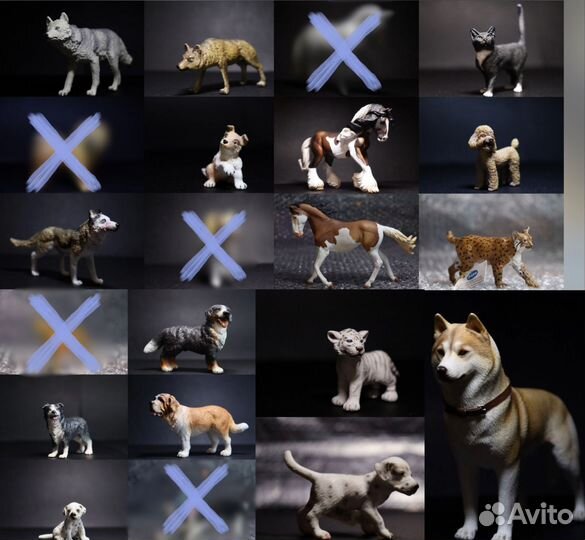 Фигурки животных schleich papo safari ltd