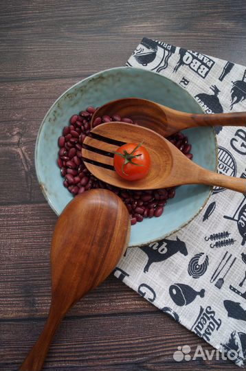 Набор кухонных принадлежностей из дерева 8 предм