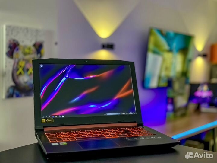 Игровой ноутбук acer nitro Intel Core i5 + GTX1050