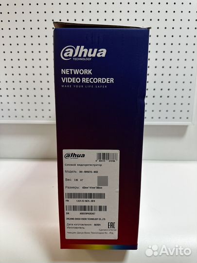 IP видеорегистратор Dahua DHI-NVR4216-4KS3
