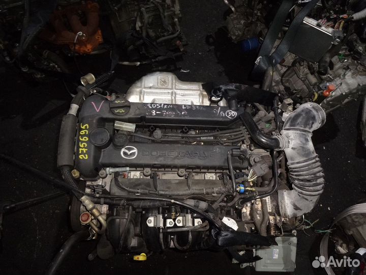 Двс+кпп mazda L3