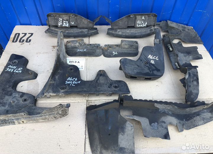 Пыльник брызговик Audi A6 C6,4F 2004-2011