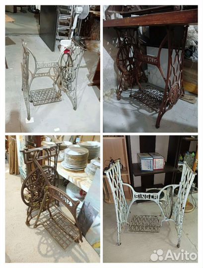 Ножная швейная машинка singer и пгмз