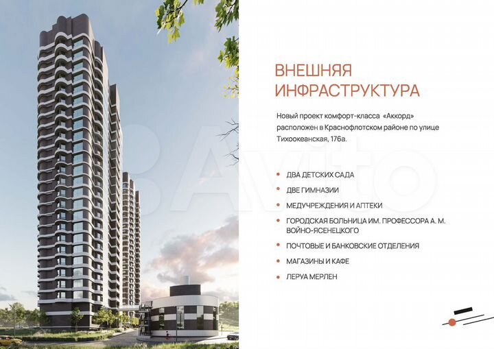 2-к. квартира, 37,5 м², 2/25 эт.