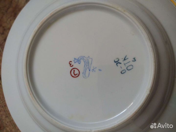 Тарелка СССР