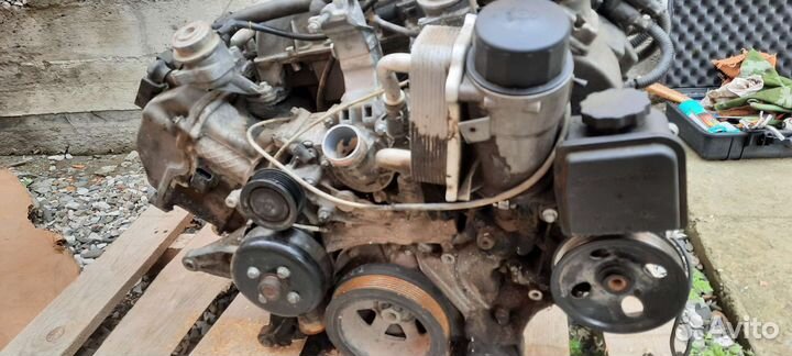 Мотор в сборе мерседес m112